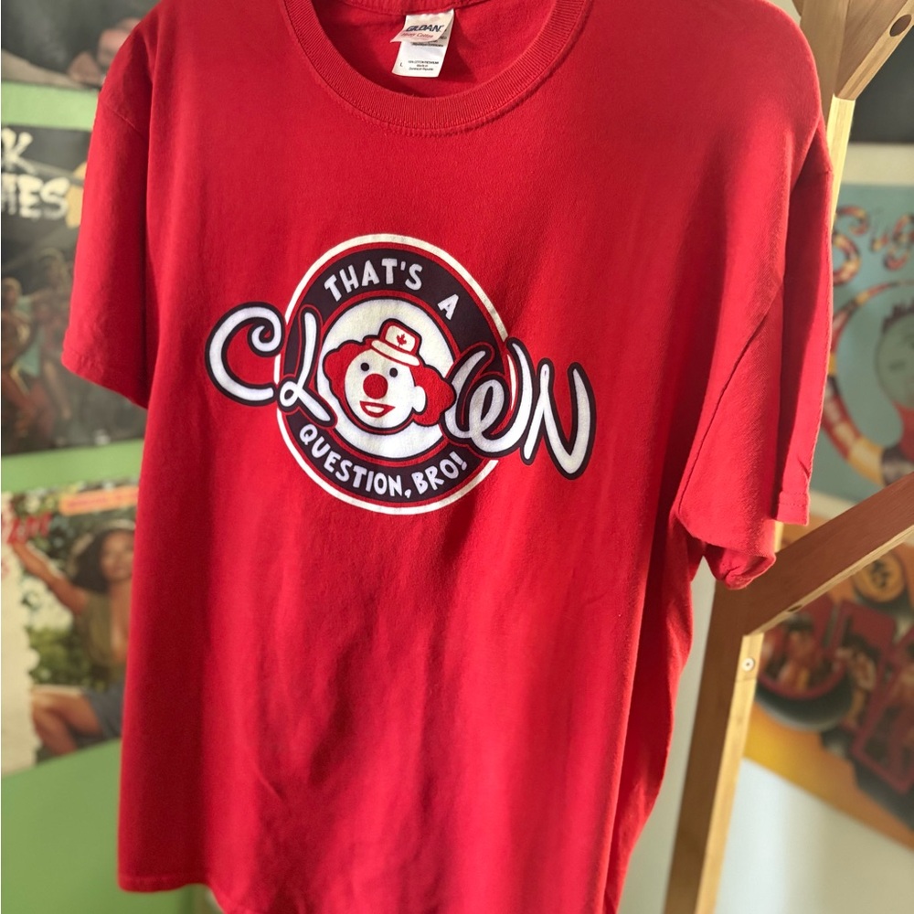 Gildan Red Heavy Cotton T-Shirt